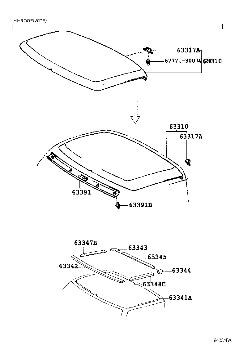 Headlining & Silencer Pad