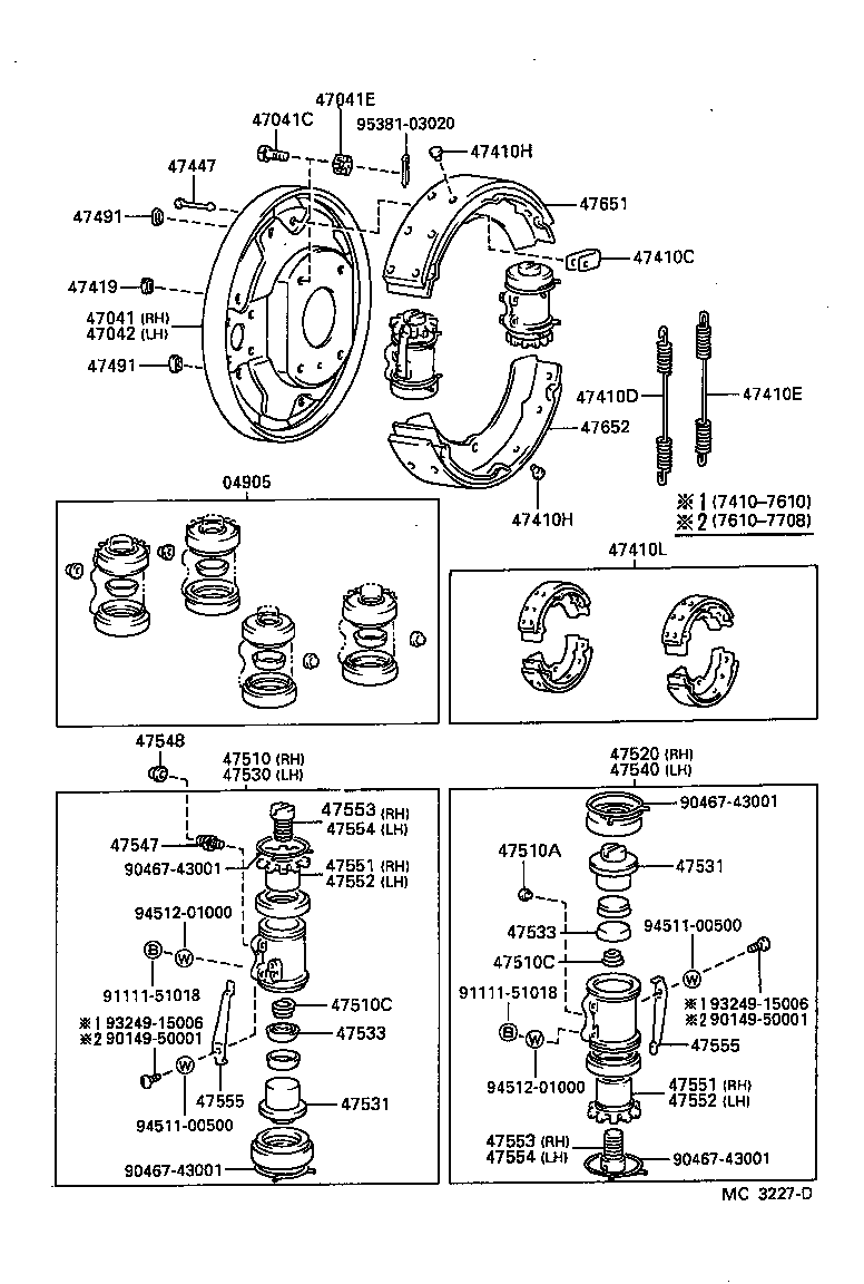 Front Drum Brake Wheel Cylinder