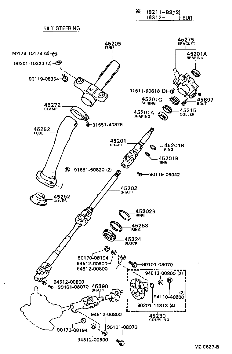 Steering Column & Shaft
