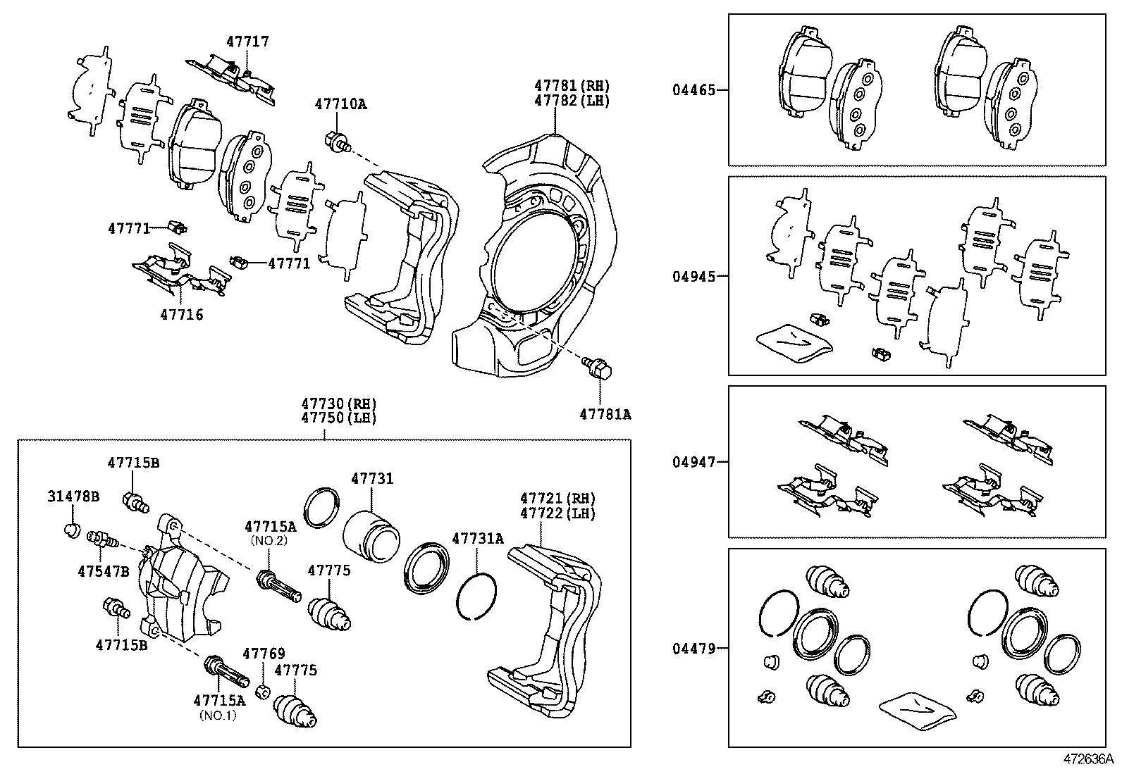 Front Disc Brake Caliper Dust Cover