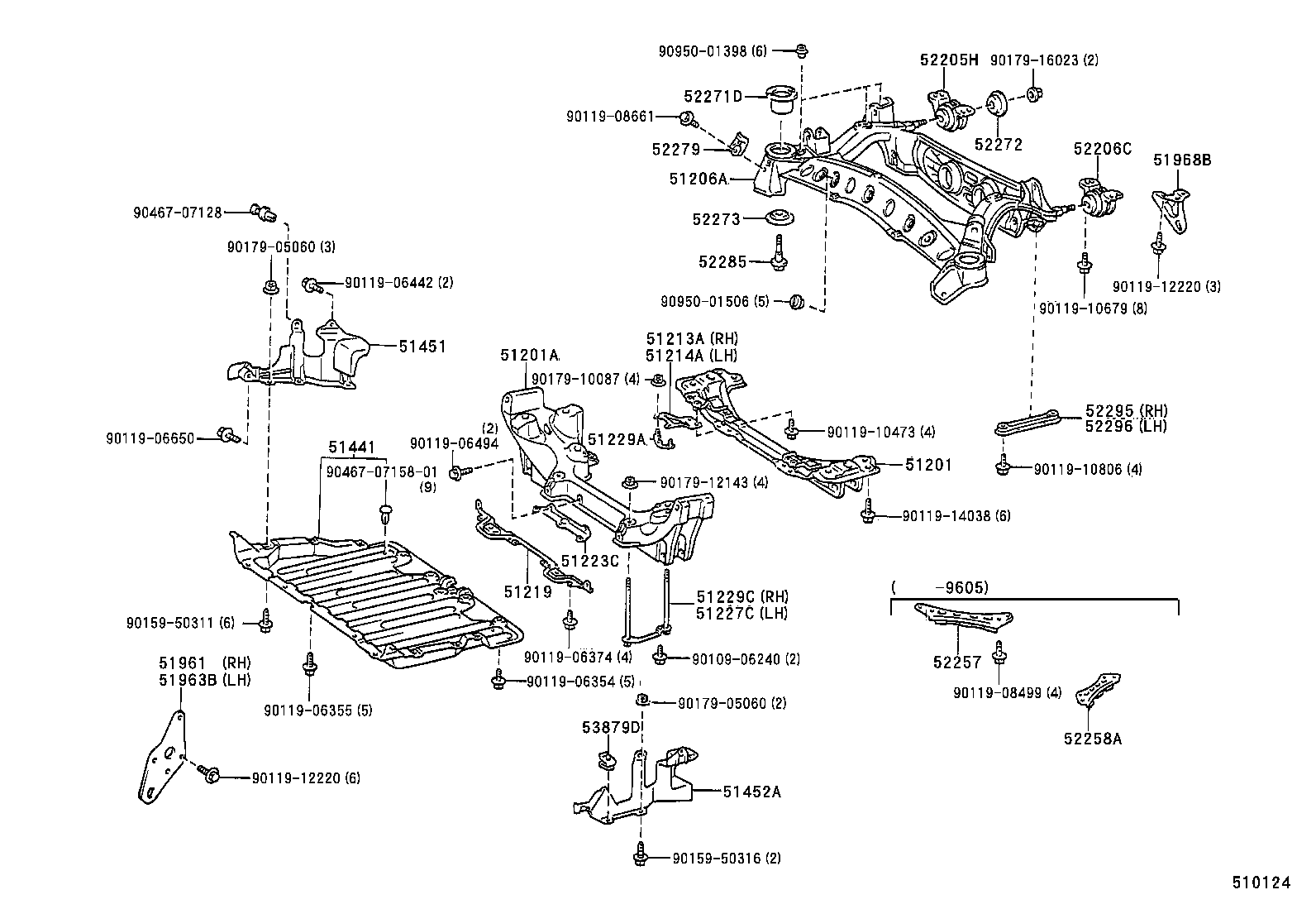 Suspension Crossmember & Under Cover