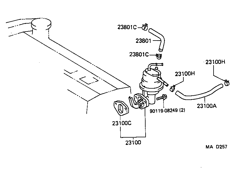 Fuel Pump & Pipe