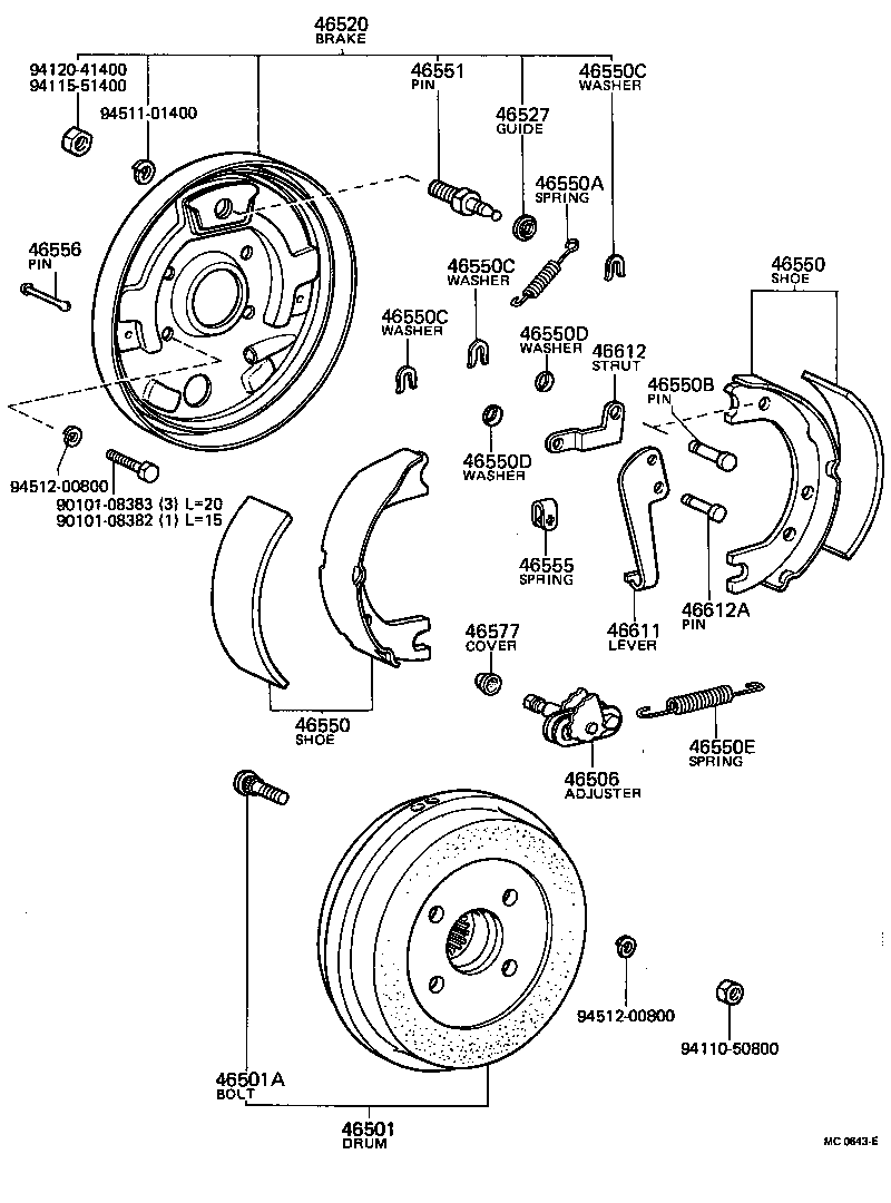 Parking Brake & Cable