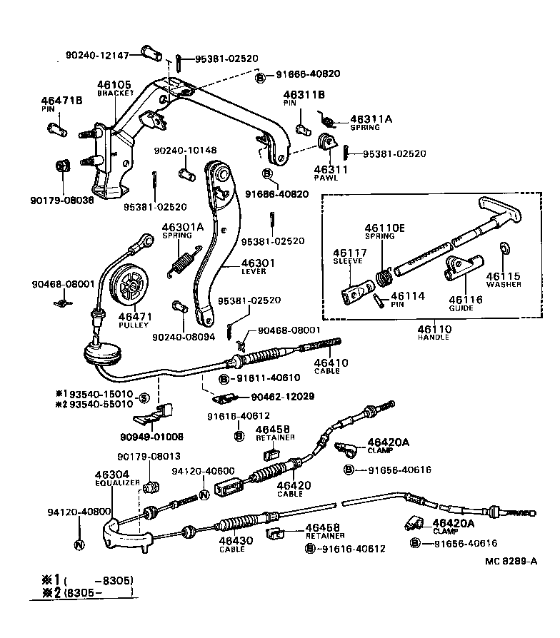 Parking Brake & Cable