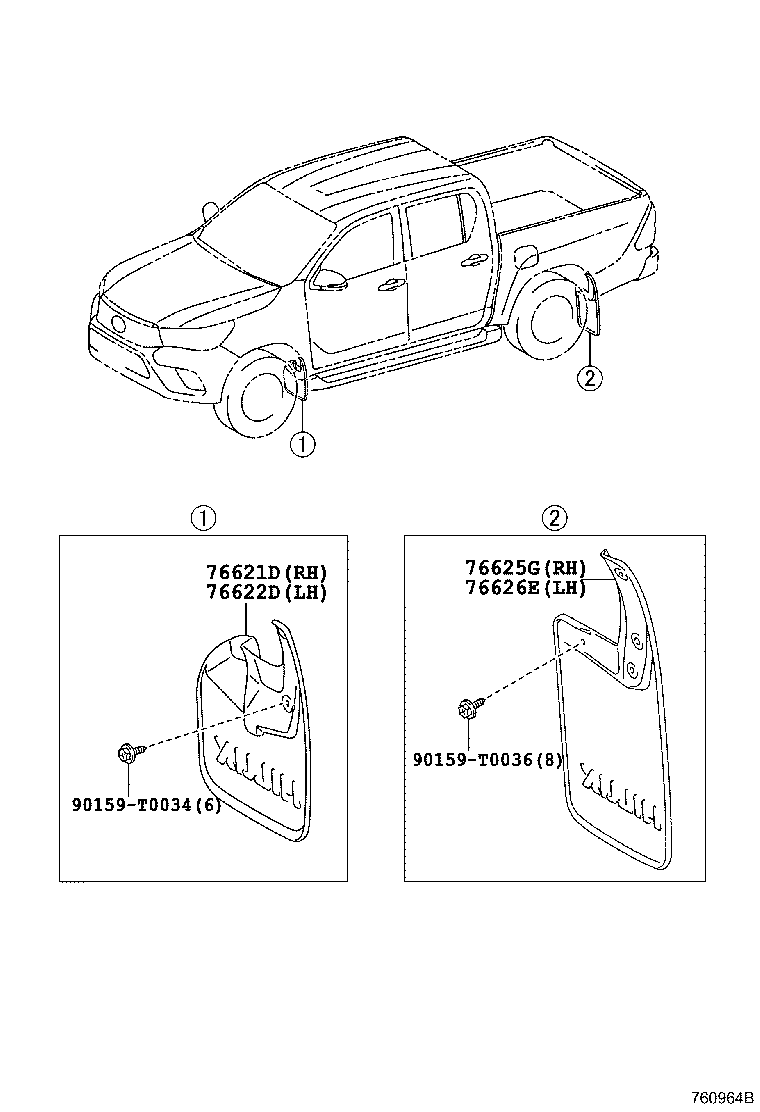 Spoiler & Side Mudguard