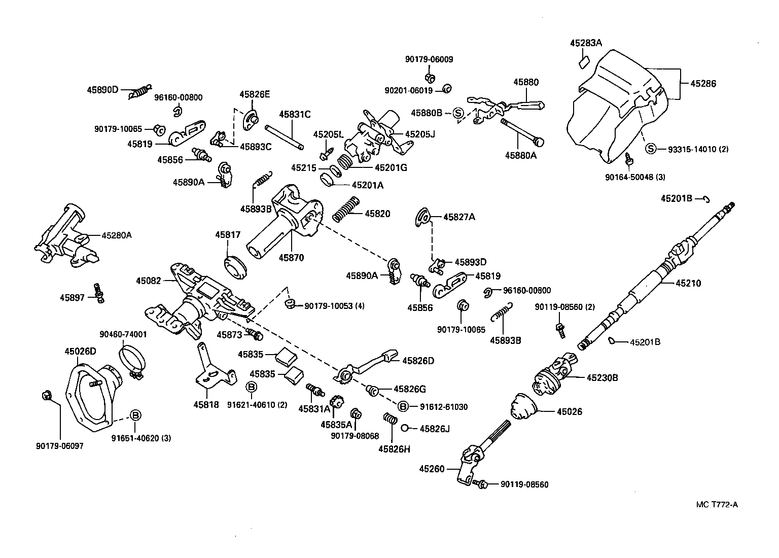 Steering Column & Shaft