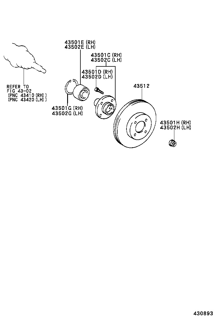 Front Axle Hub
