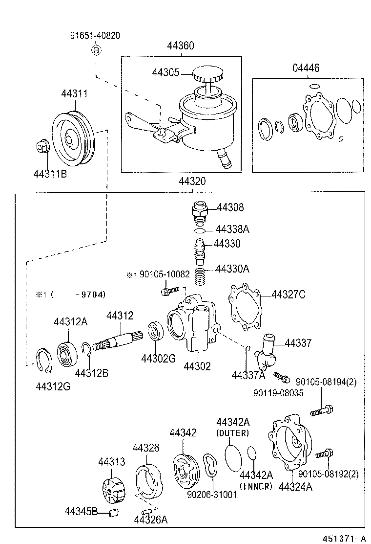 Vane Pump & Reservoir