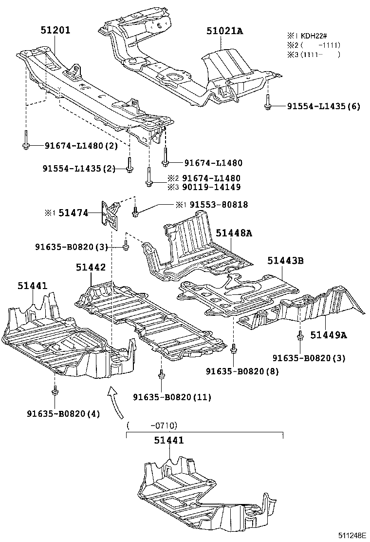 Suspension Crossmember & Under Cover