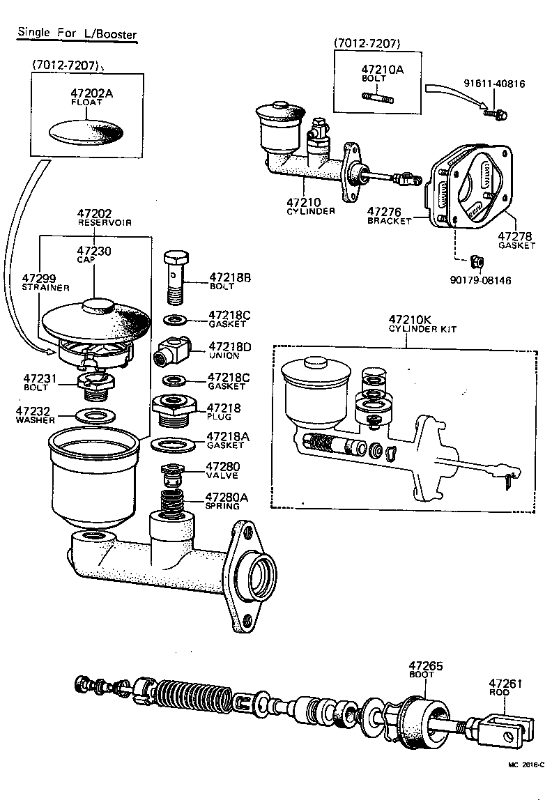 Brake Master Cylinder