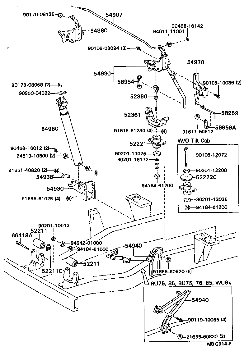 Montaje de cabina y montaje de carrocería