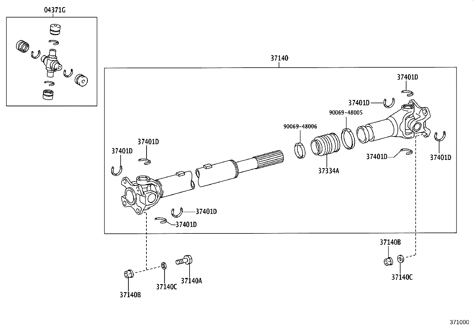 Propeller Shaft & Universal Joint