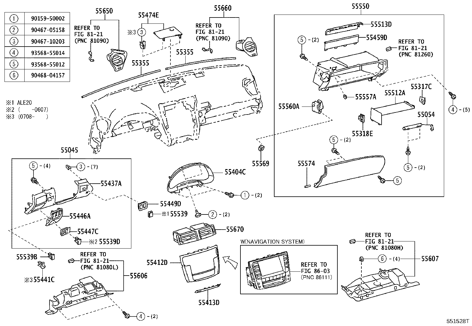 Instrument Panel Glove Compartment