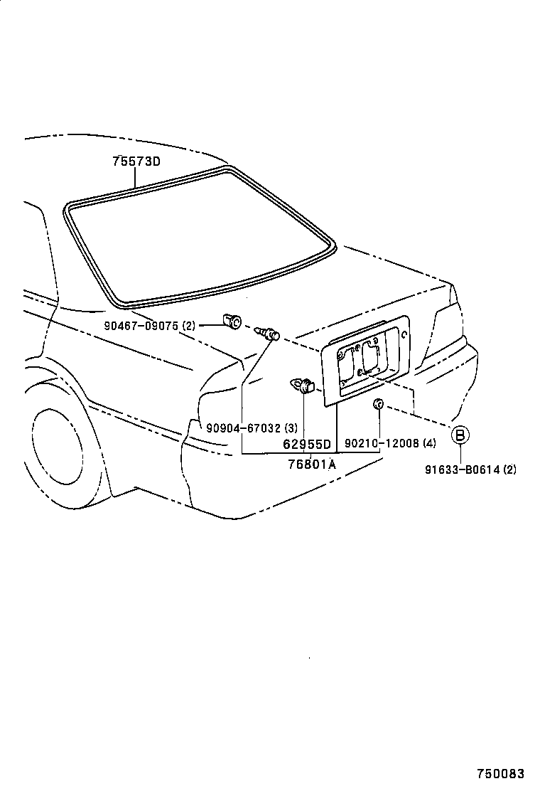 Rear Moulding