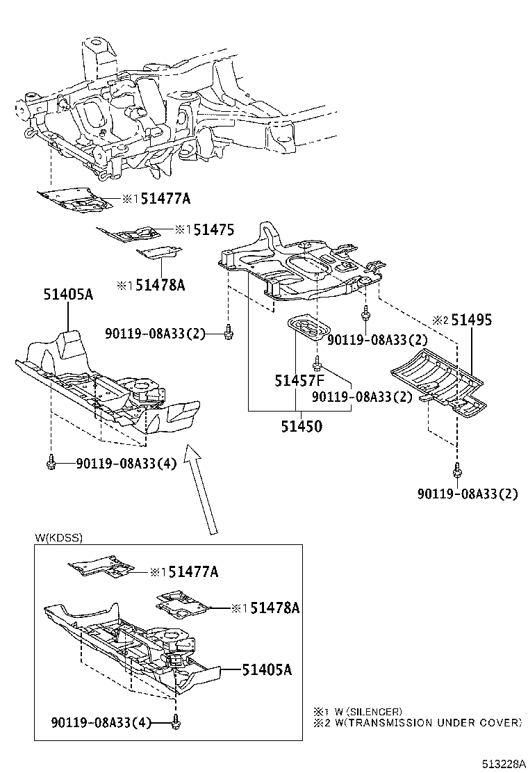 Suspension Crossmember & Under Cover