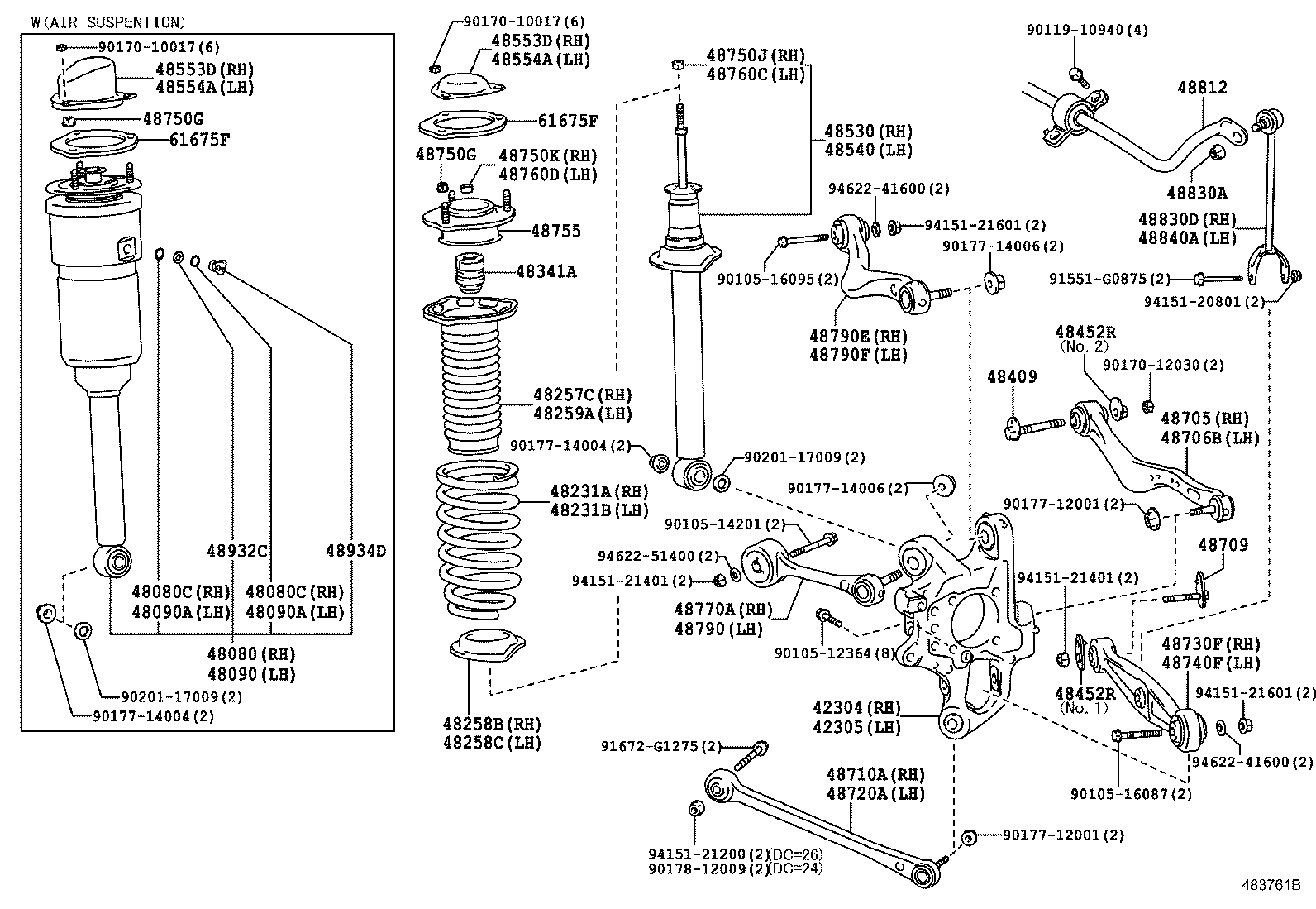 Rear Spring & Shock Absorber