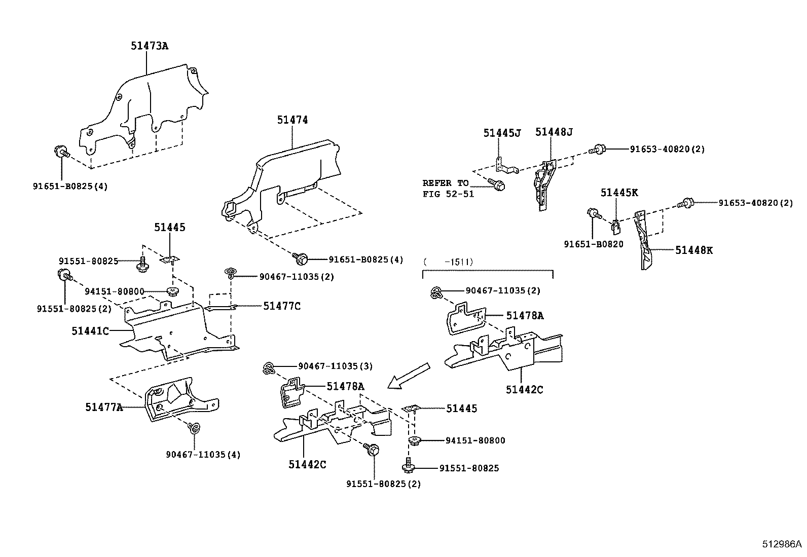 Suspension Crossmember & Under Cover