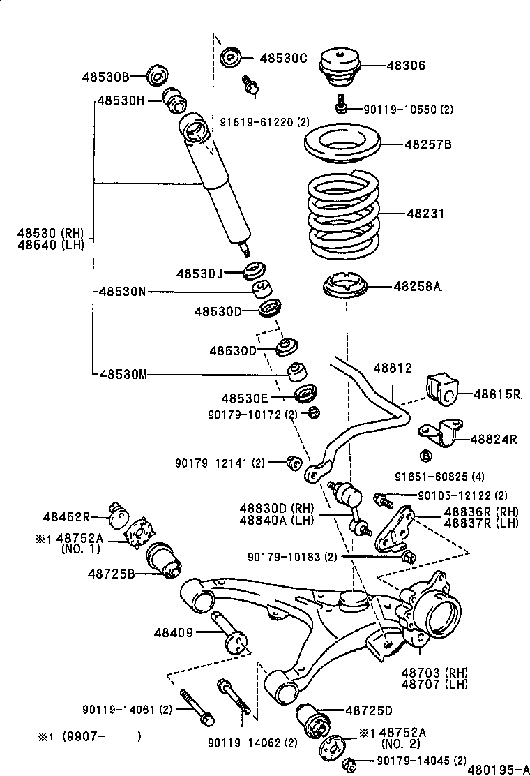 Rear Spring & Shock Absorber