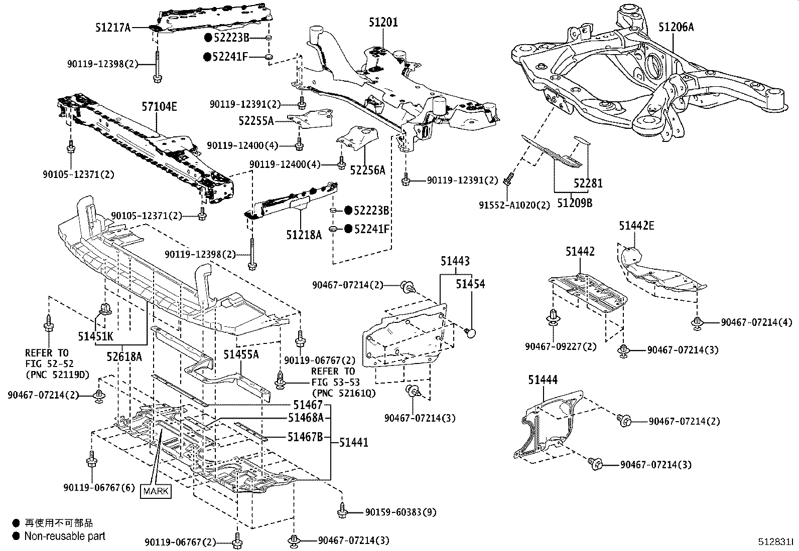 Suspension Crossmember & Under Cover