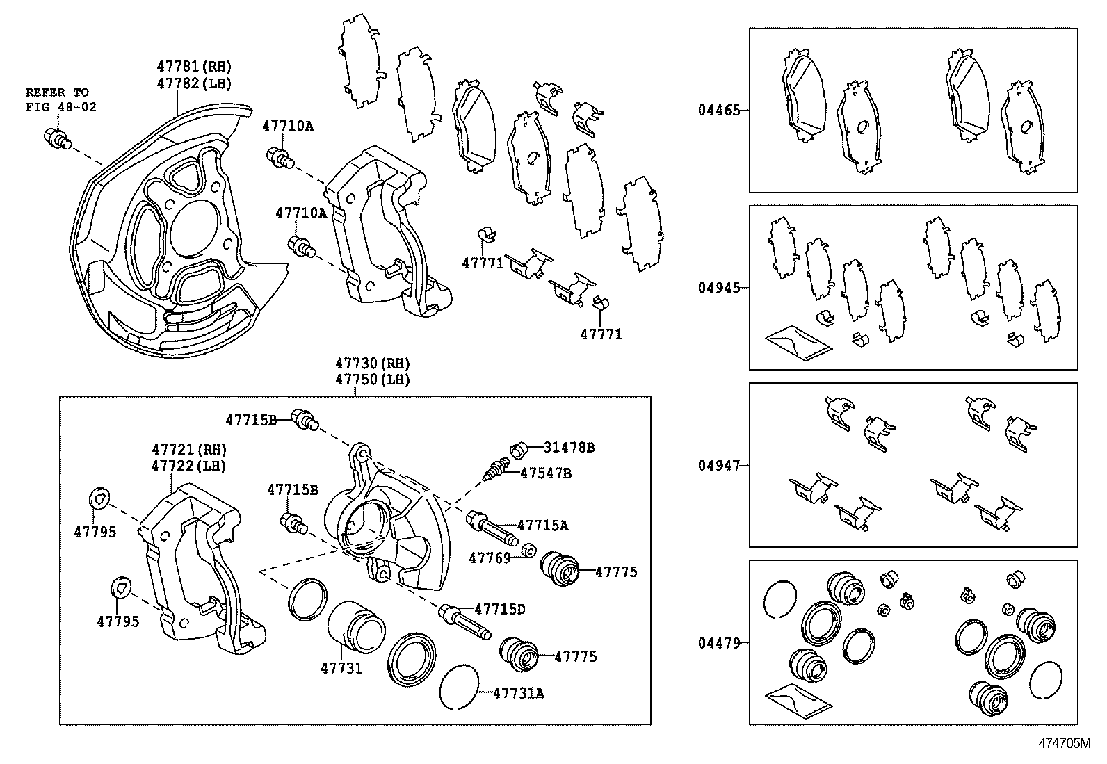 Front Disc Brake Caliper Dust Cover