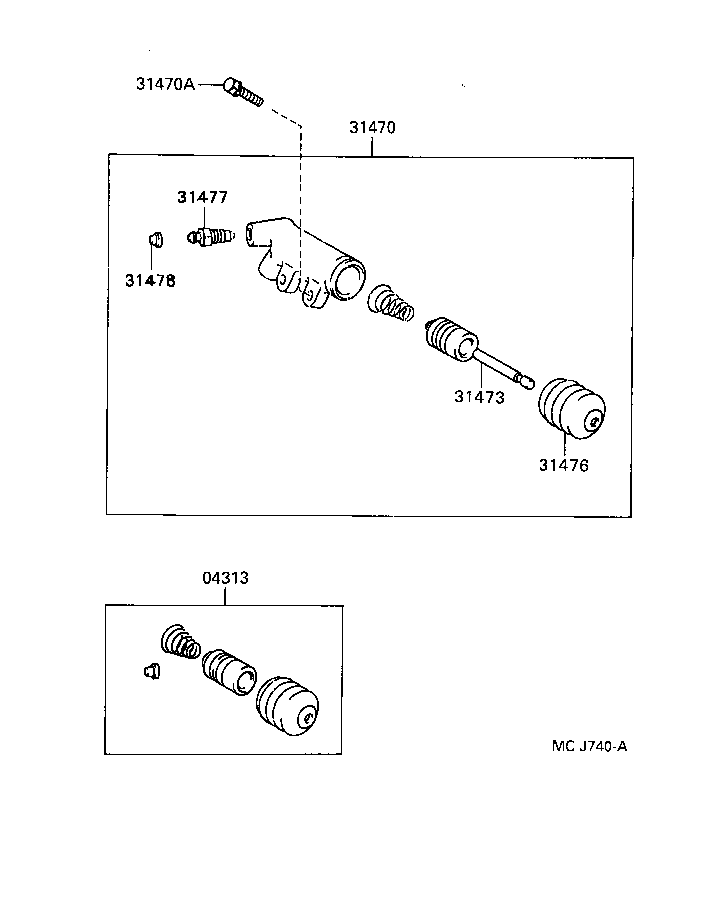 Clutch Release Cylinder