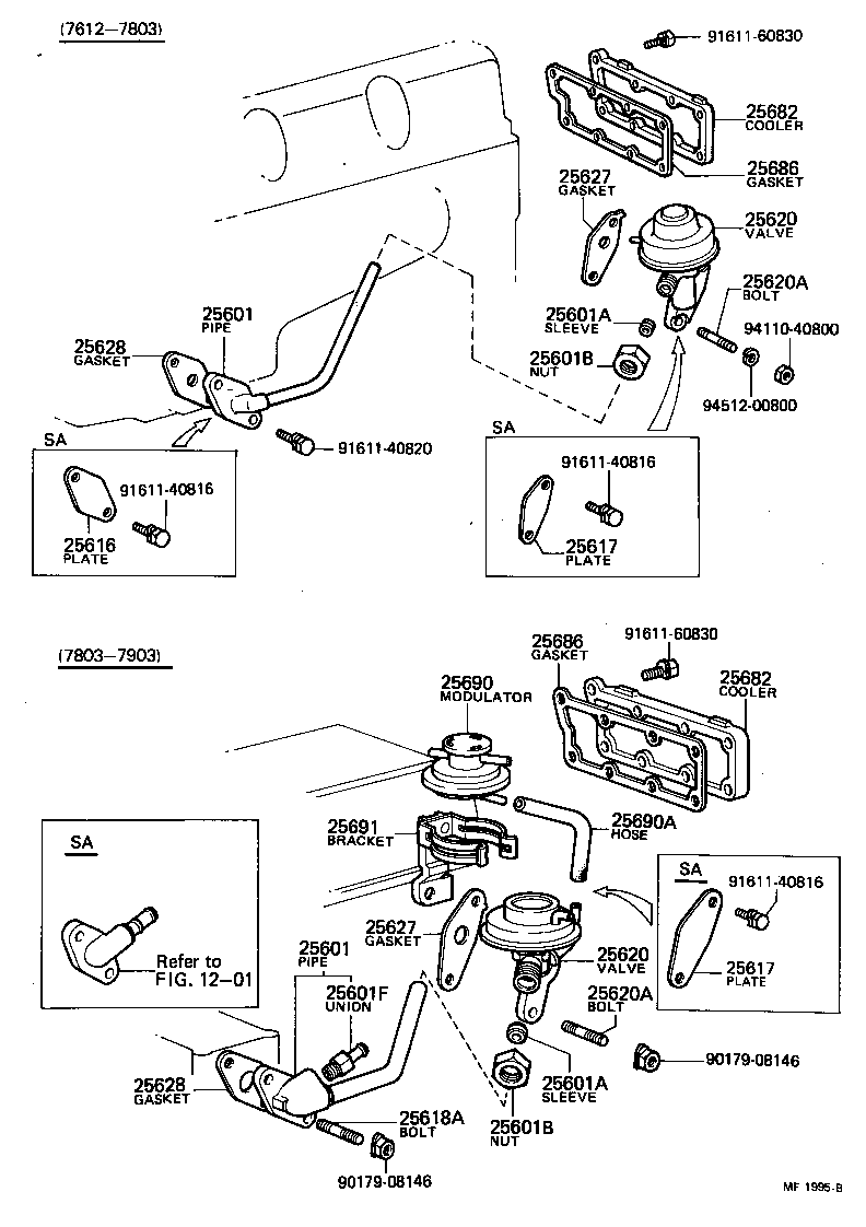 Sistema de recirculación de gases de escape