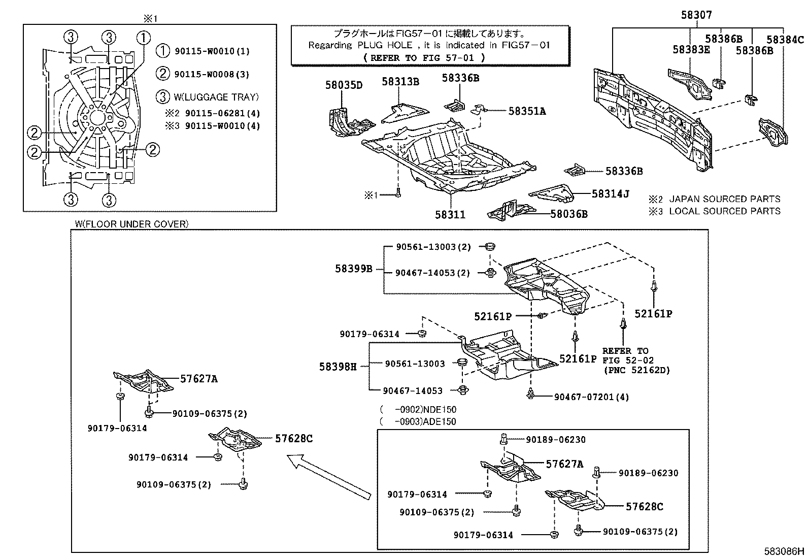 Floor Pan & Lower Back Panel