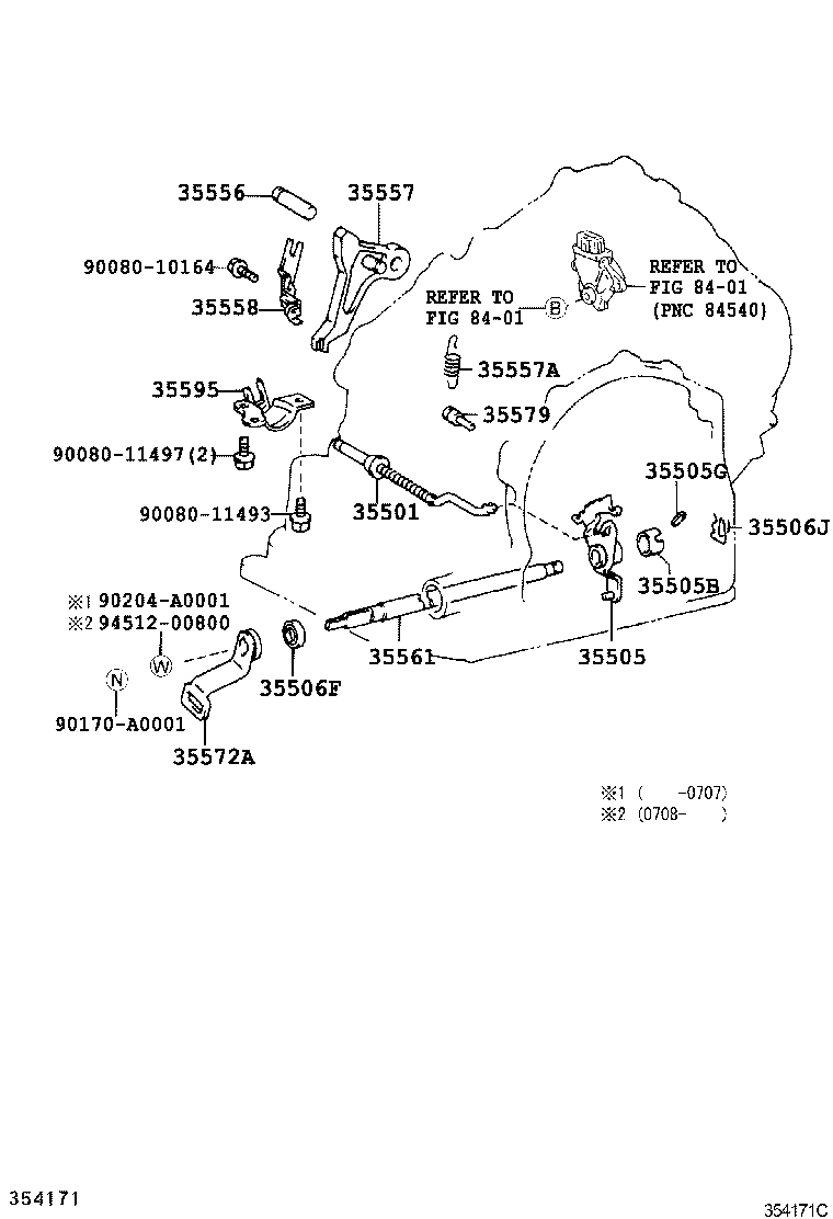Throttle Link & Valve Lever
