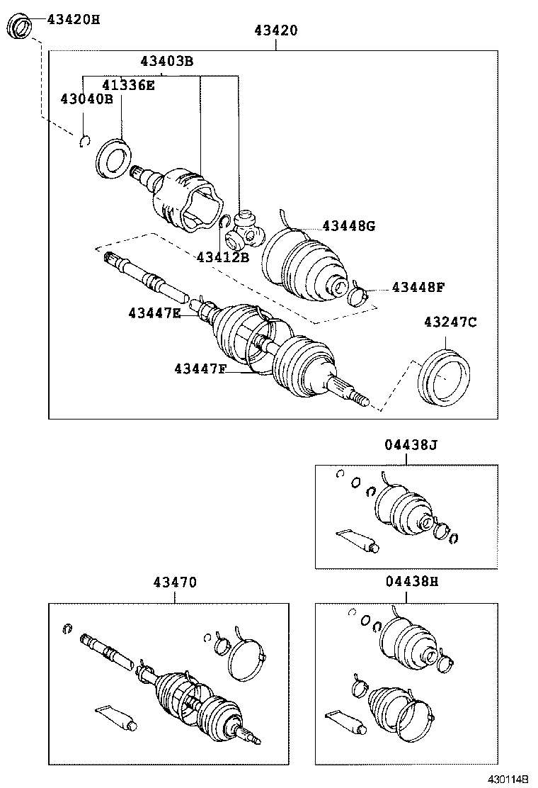 Front Drive Shaft