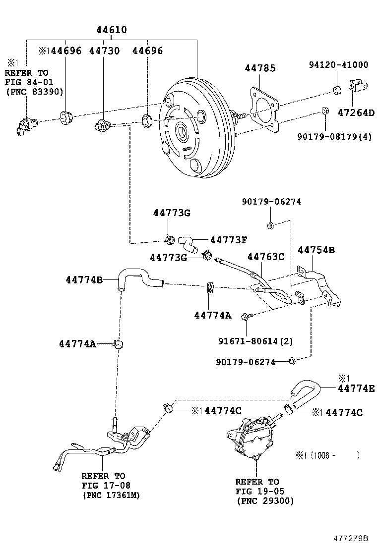 Brake Booster & Vacuum Tube