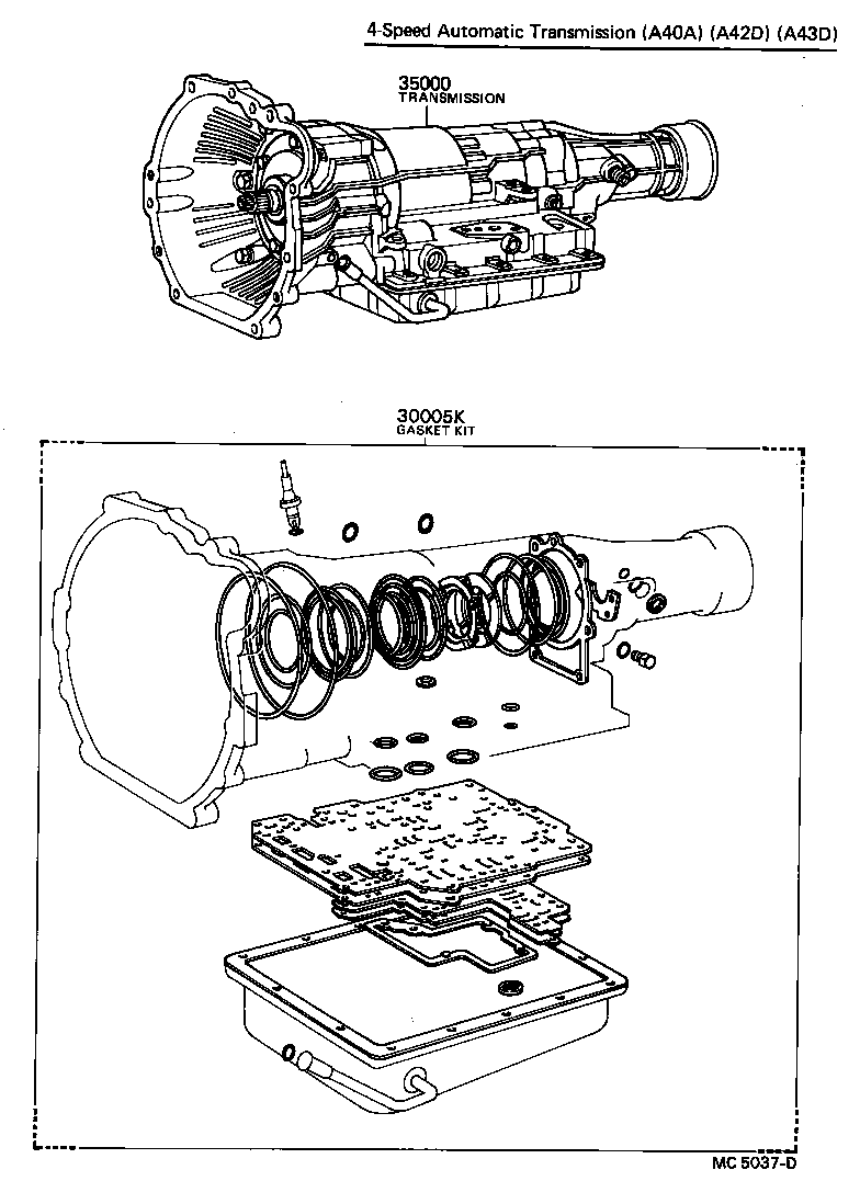 Transaxle Or Transmission Assy & Gasket Kit