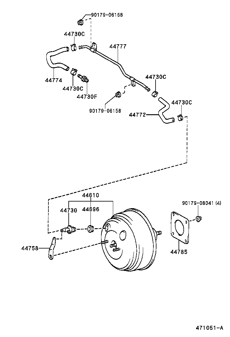 Brake Booster & Vacuum Tube