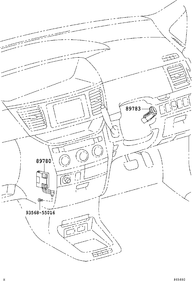 テレビ 281 89780-28100 Computer Assy, Transponder Key Toyota | YoshiParts
