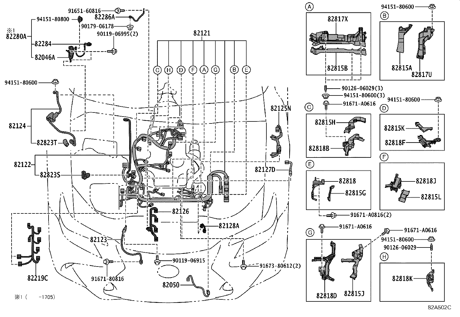 Wiring & Clamp