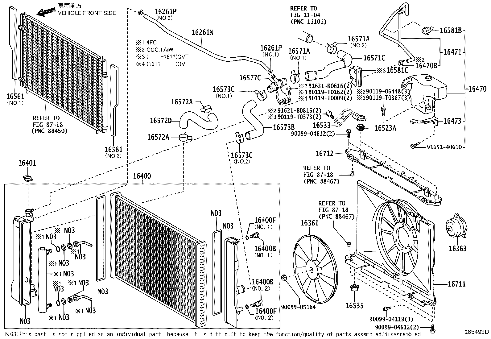 Radiator Water Outlet