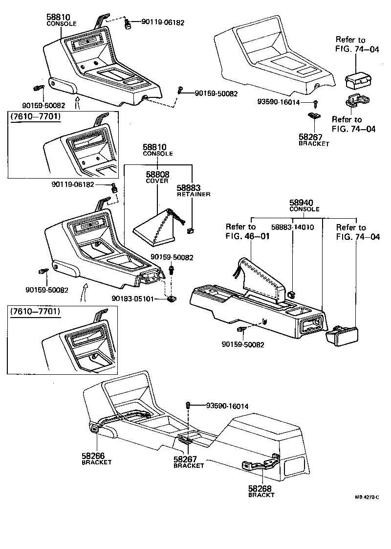 Console Box & Bracket