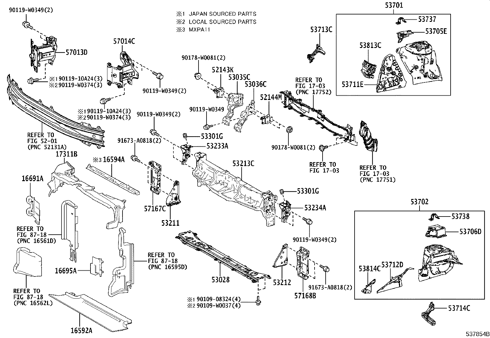 Front Fender Apron Dash Panel