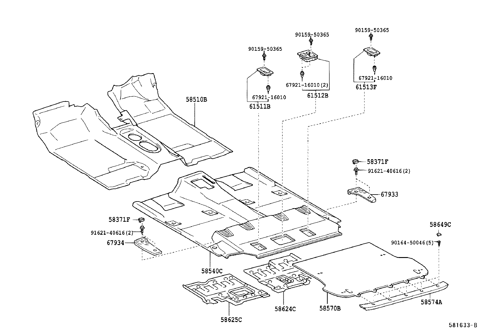 Floor Mat & Silencer Pad