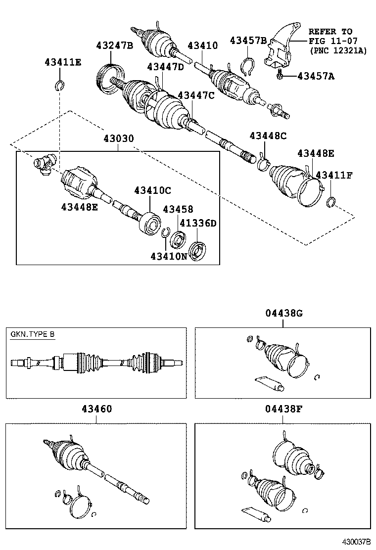 Front Drive Shaft