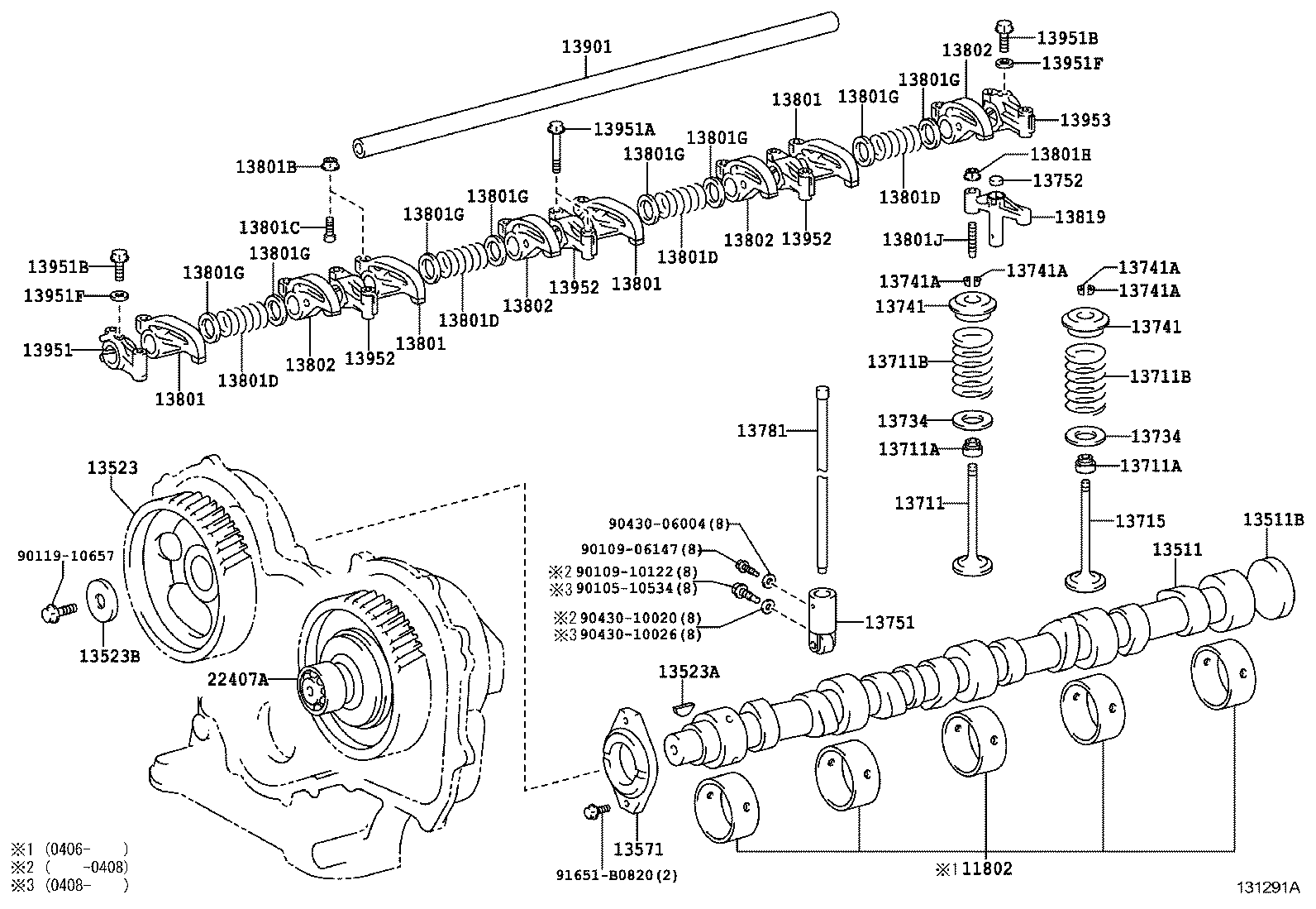 Camshaft & Valve