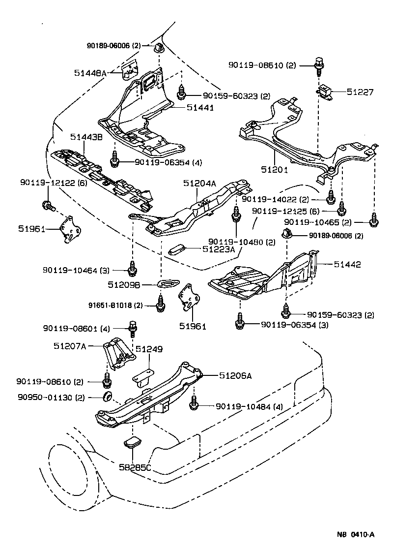 Suspension Crossmember & Under Cover