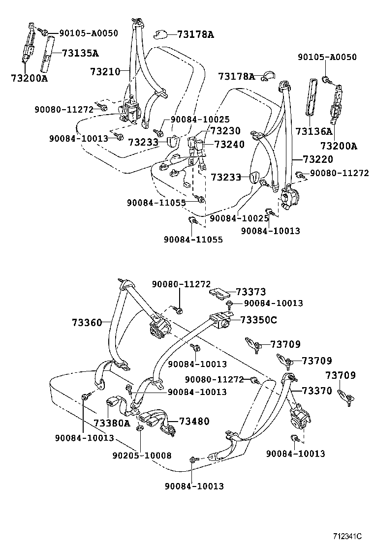 Seat Belt, Child Restraint Seat
