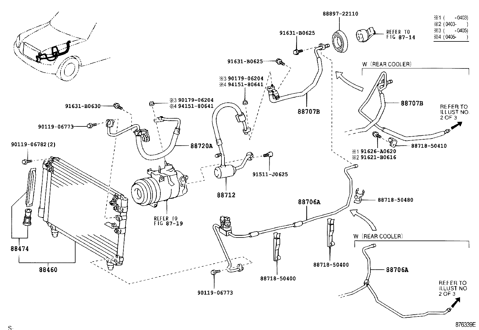 Cooler Piping