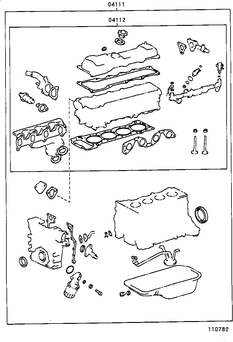 Engine Overhaul Gasket Kit