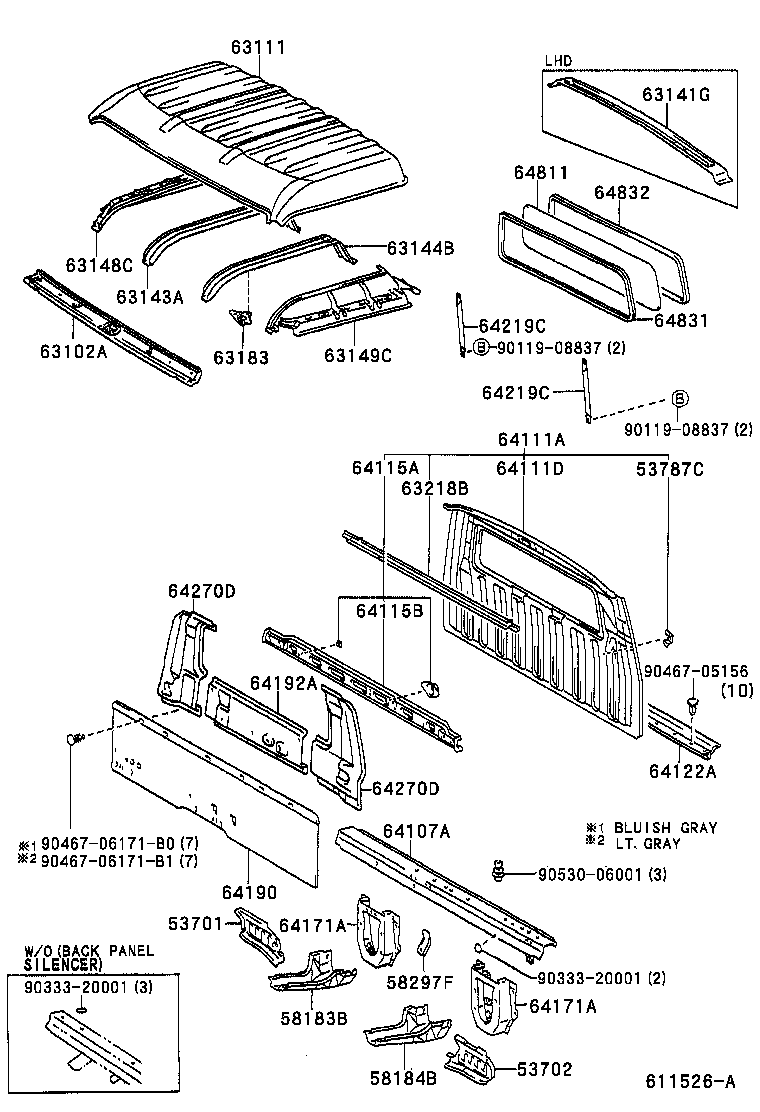 Panel & Back Panel