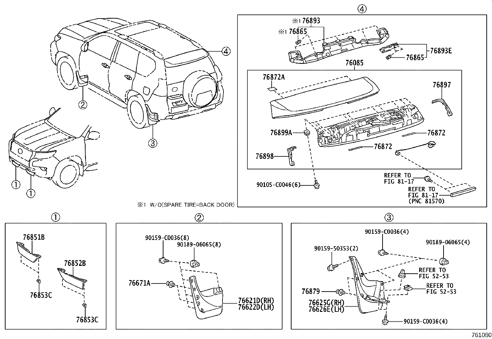 Spoiler & Side Mudguard