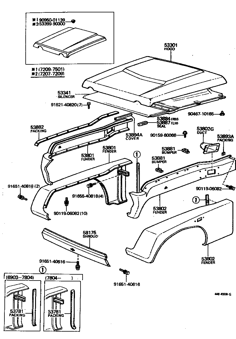 Hood & Front Fender