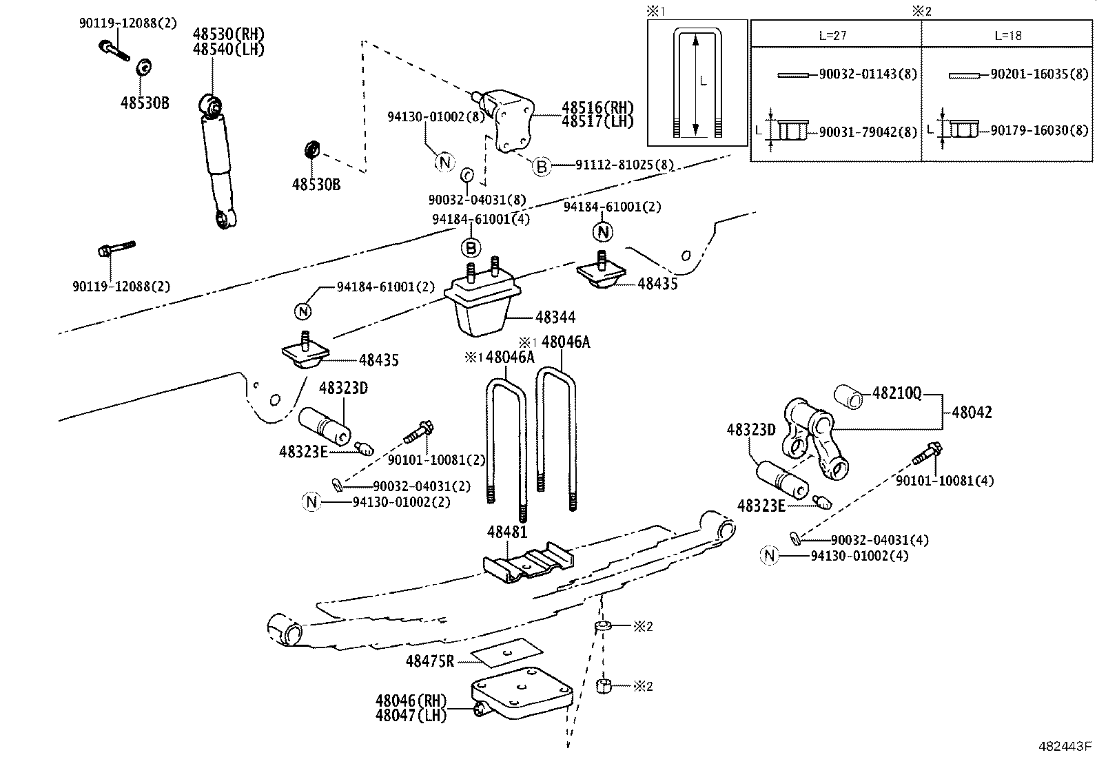 Rear Spring & Shock Absorber