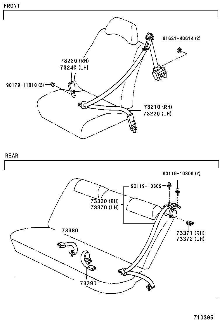 Seat Belt, Child Restraint Seat