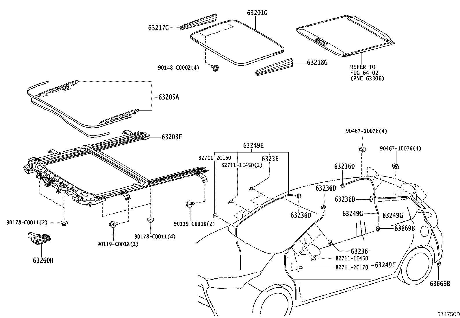 Panel & Back Window Glass